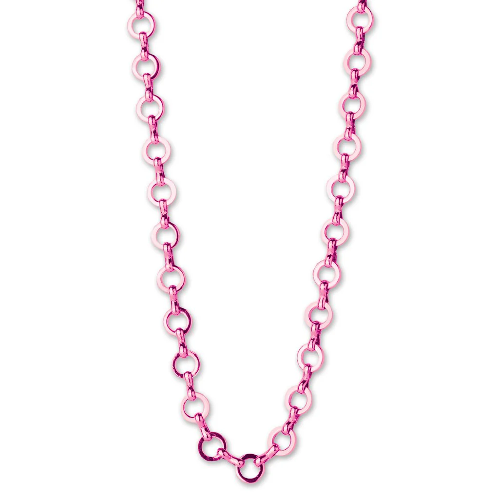 Chain Necklace (Pink)