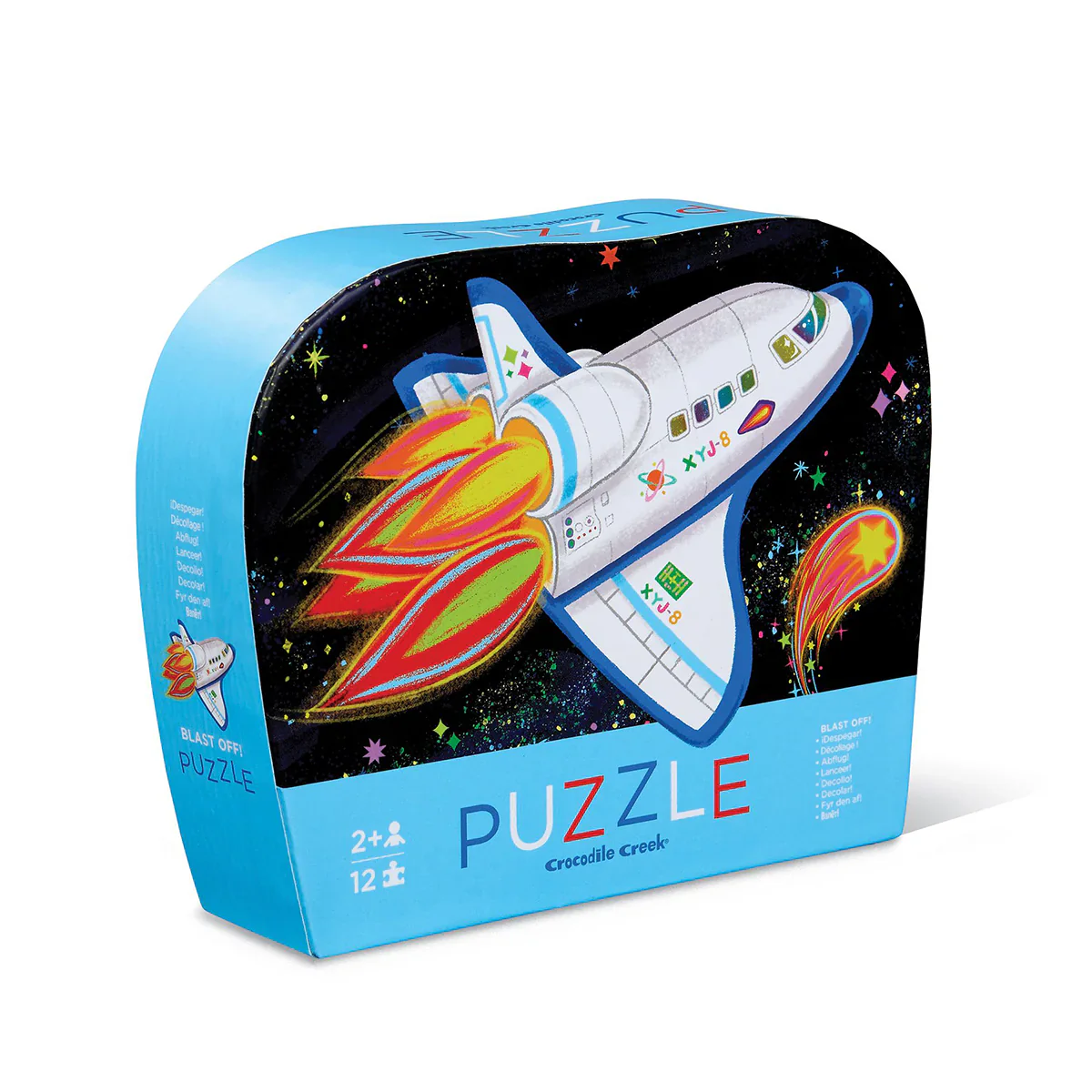 12 Piece Mini Puzzle (Blast Off)