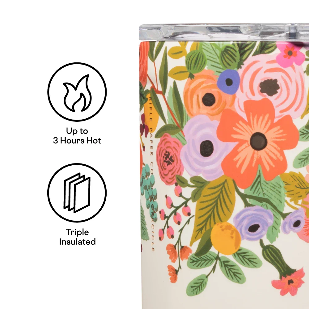 16 oz Rifle Paper Co Mug (Garden Party Cream) - Image 2