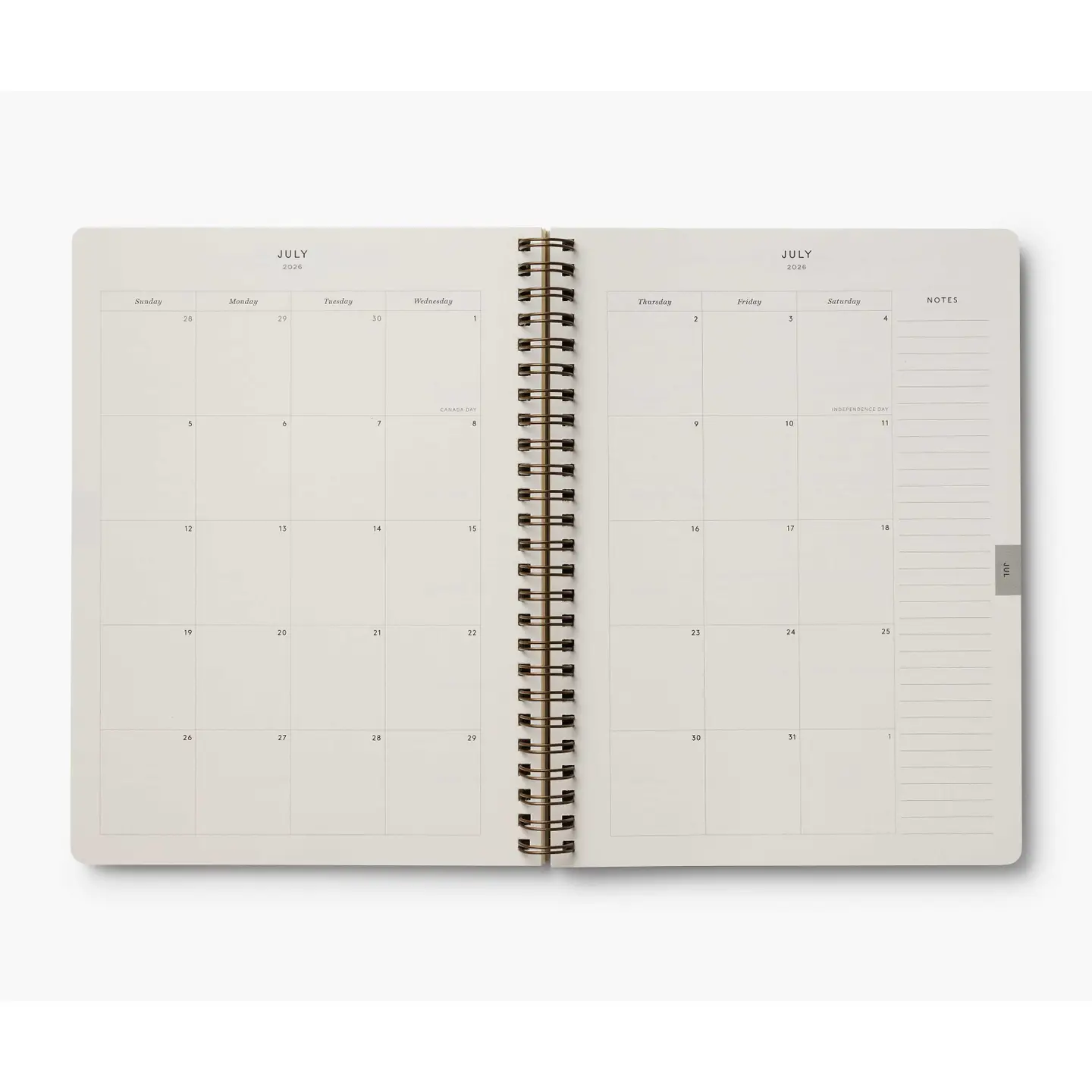 2026 Dahlia 12-Month Softcover Spiral Planner - Image 3