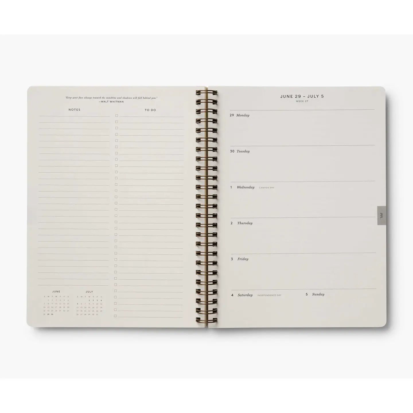 2026 Dahlia 12-Month Softcover Spiral Planner - Image 4
