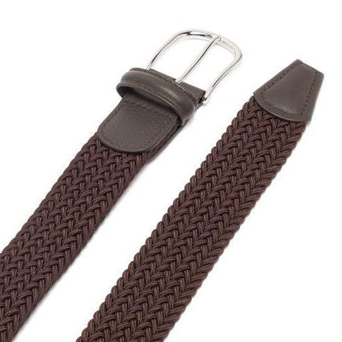 3.5cm Woven Elastic Belt (Brown) - Image 3