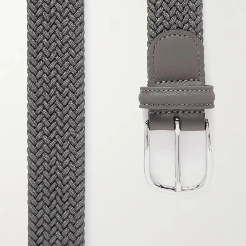 3.5cm Woven Elastic Belt (Grey) - Image 3