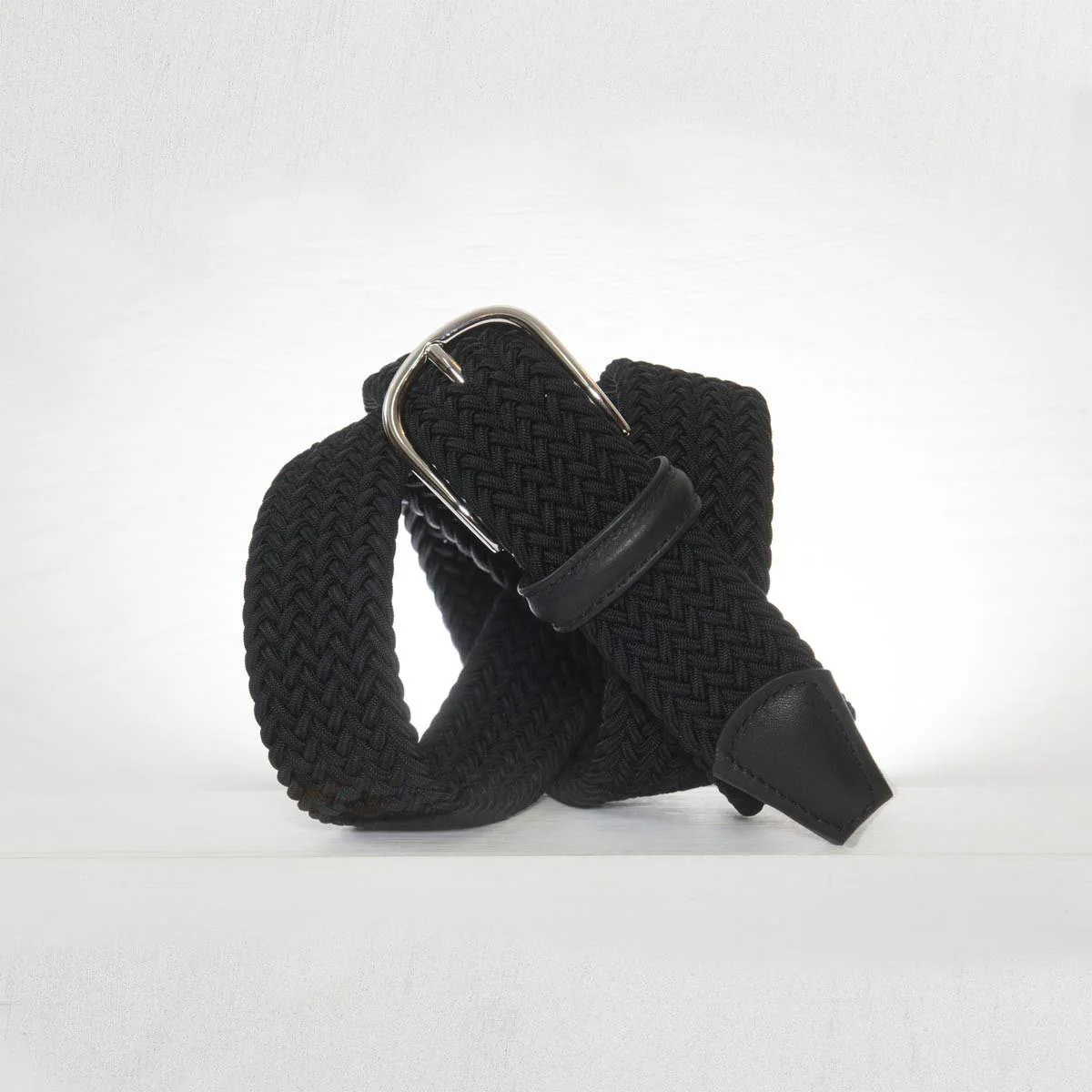 3.5cm Woven Elastic Belt (Navy) - Image 2