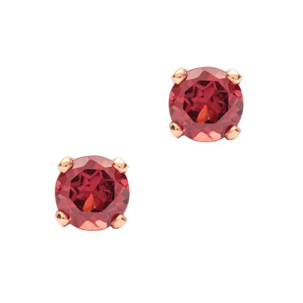 3.5mm Birthstone 14K Gold Earring Studs - Image 8