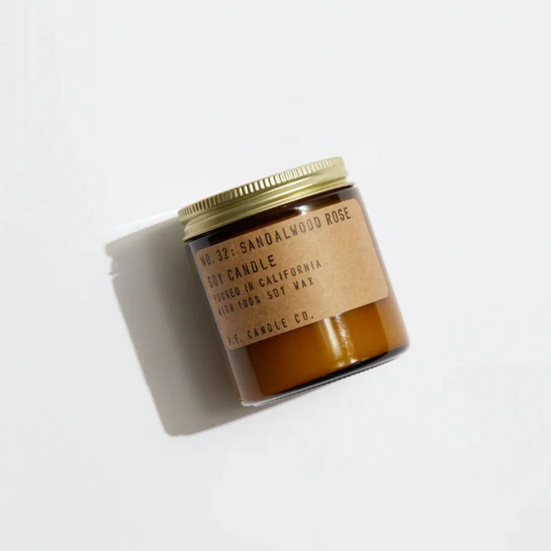 3.5oz Classic Mini Soy Candle (Sandalwood Rose)