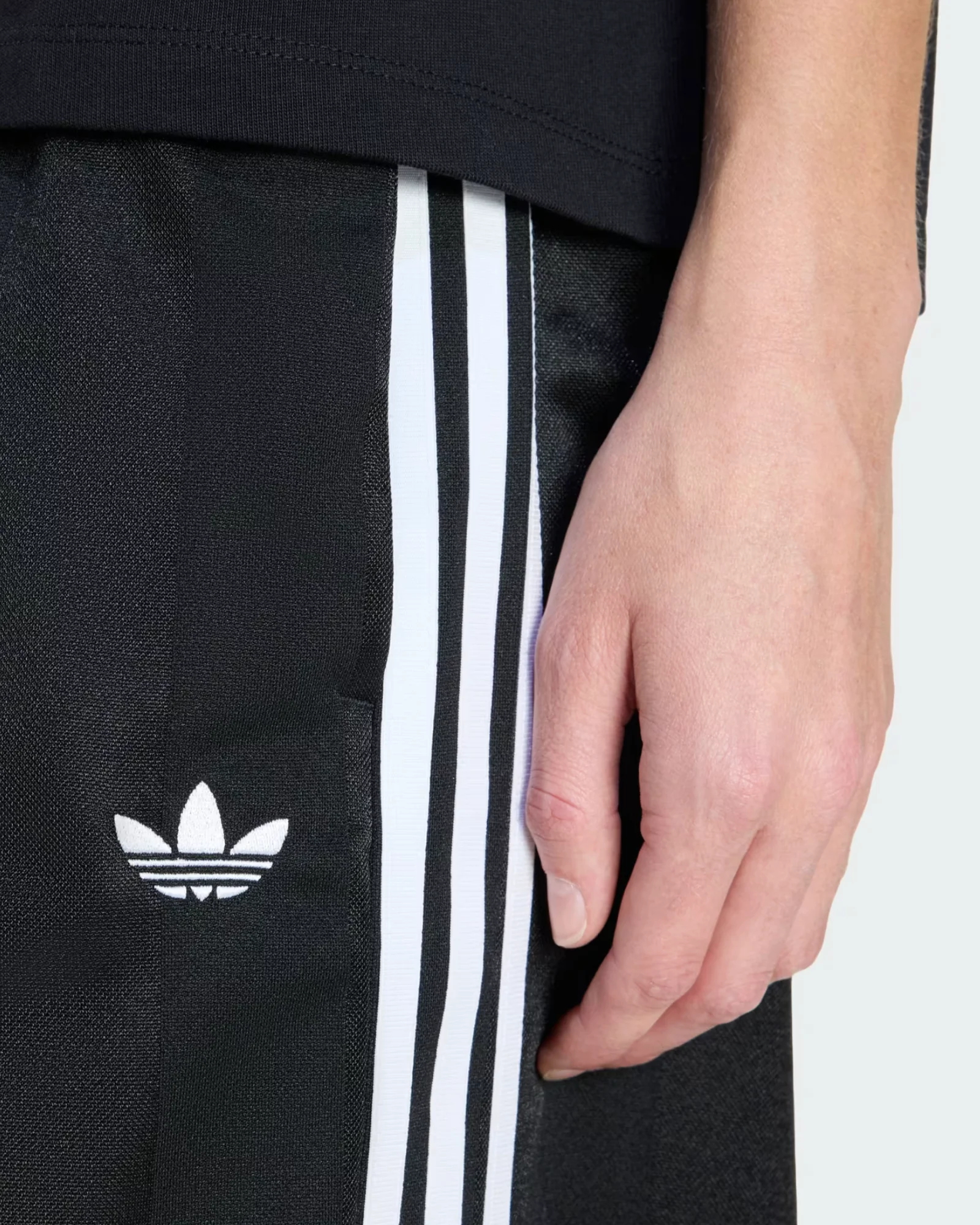 3 Stripes Jacquard Jorts (Black) - Image 3