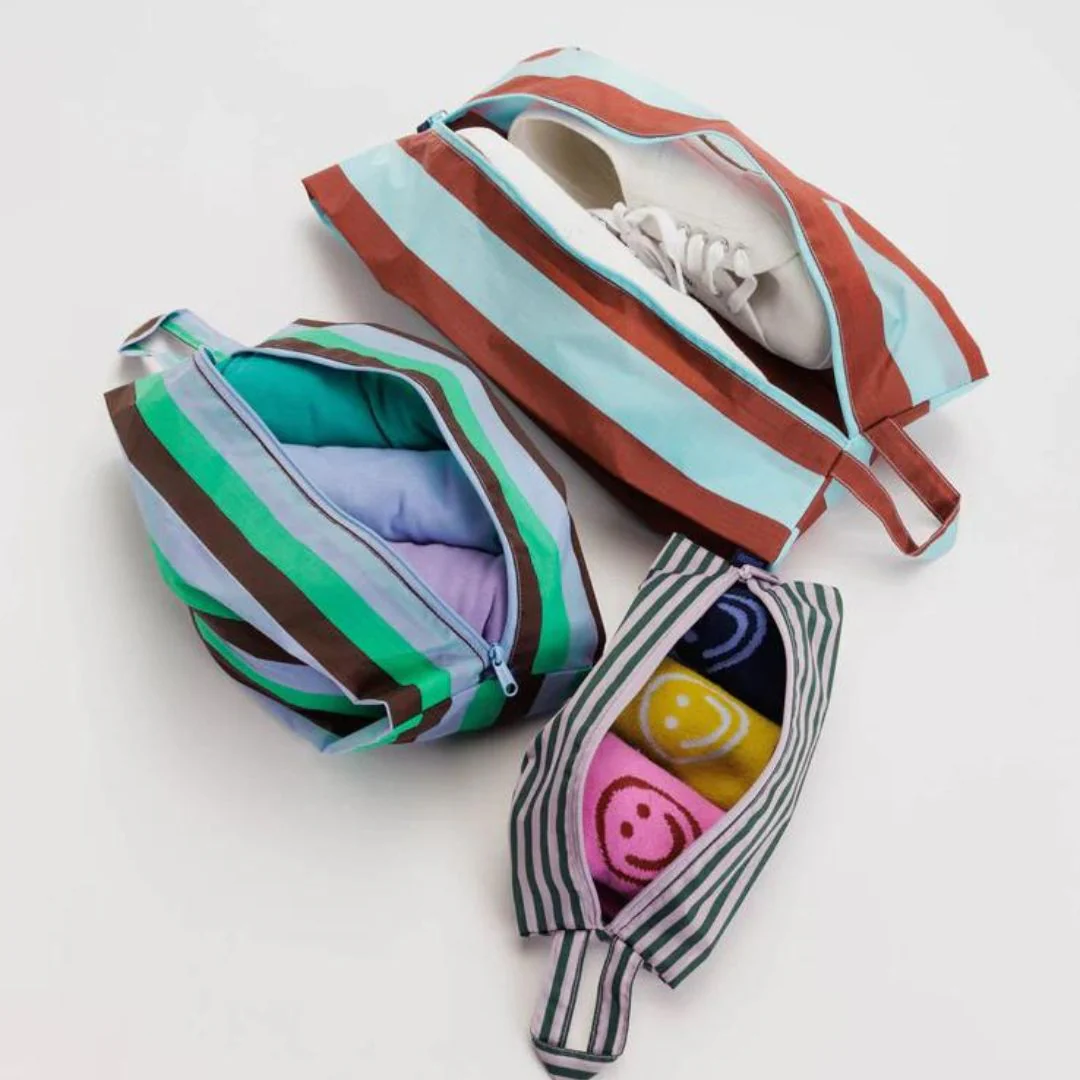 3D Travel Zip Set (Vacation Stripe Mix) - Image 2