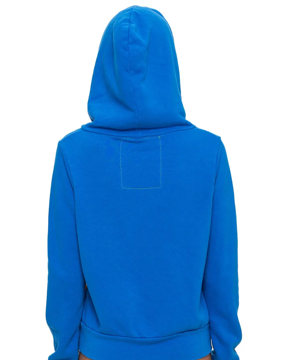 5 Stripe Zip Hoodie (Adventure Blue) - Image 9