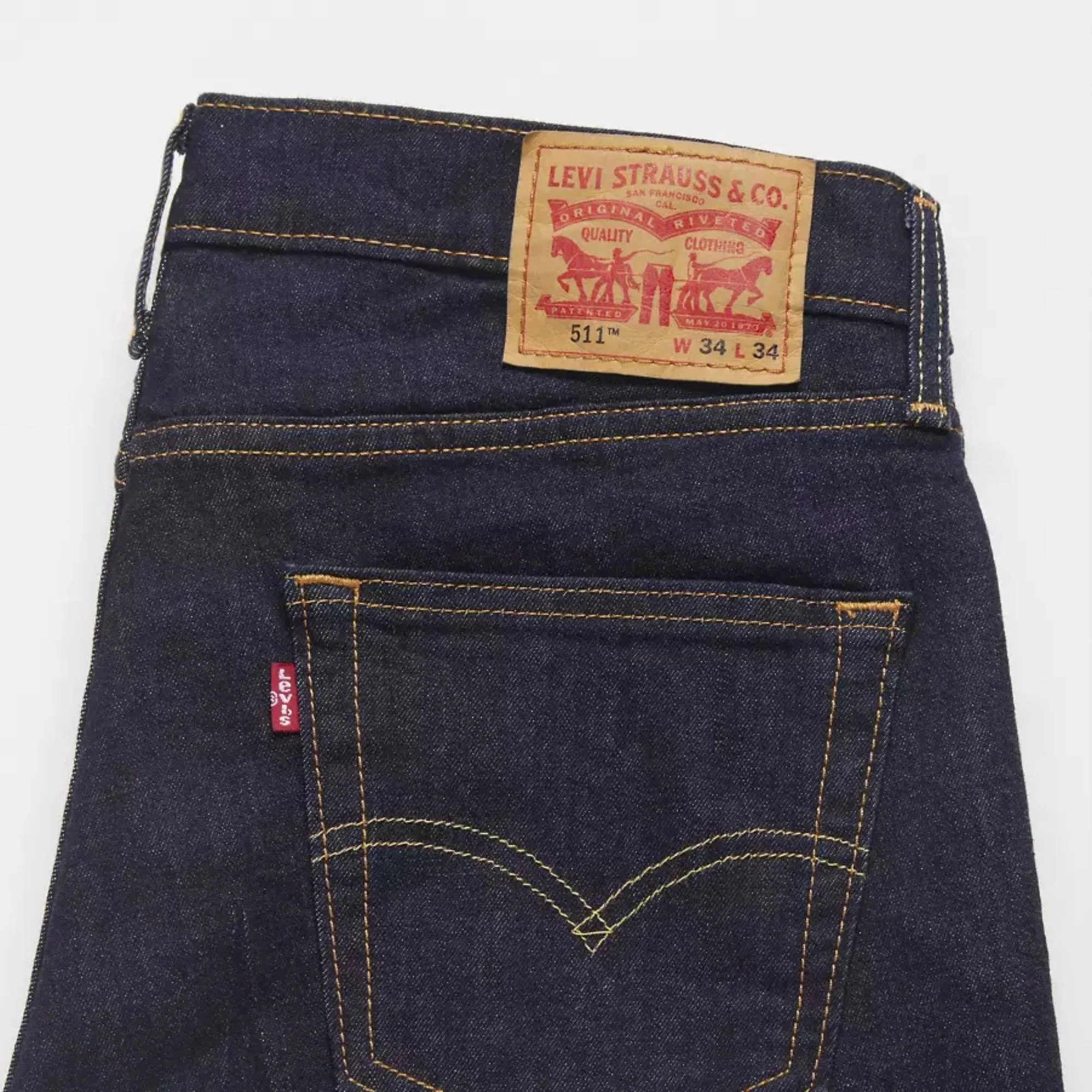 511 Slim Fit Jeans (Dark Hollow) - Image 9