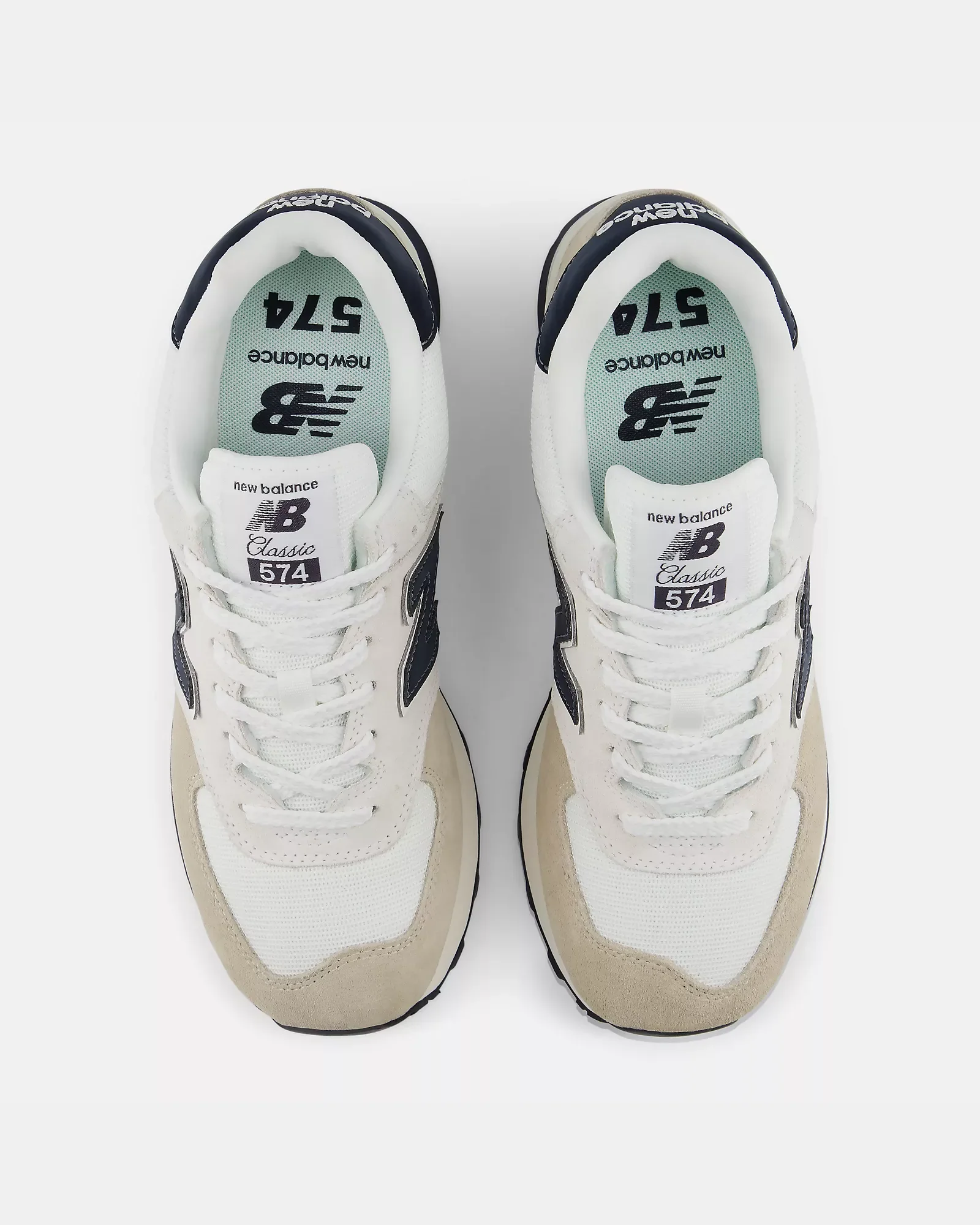 574 Sneaker (Sea Salt + Linen) - Image 2
