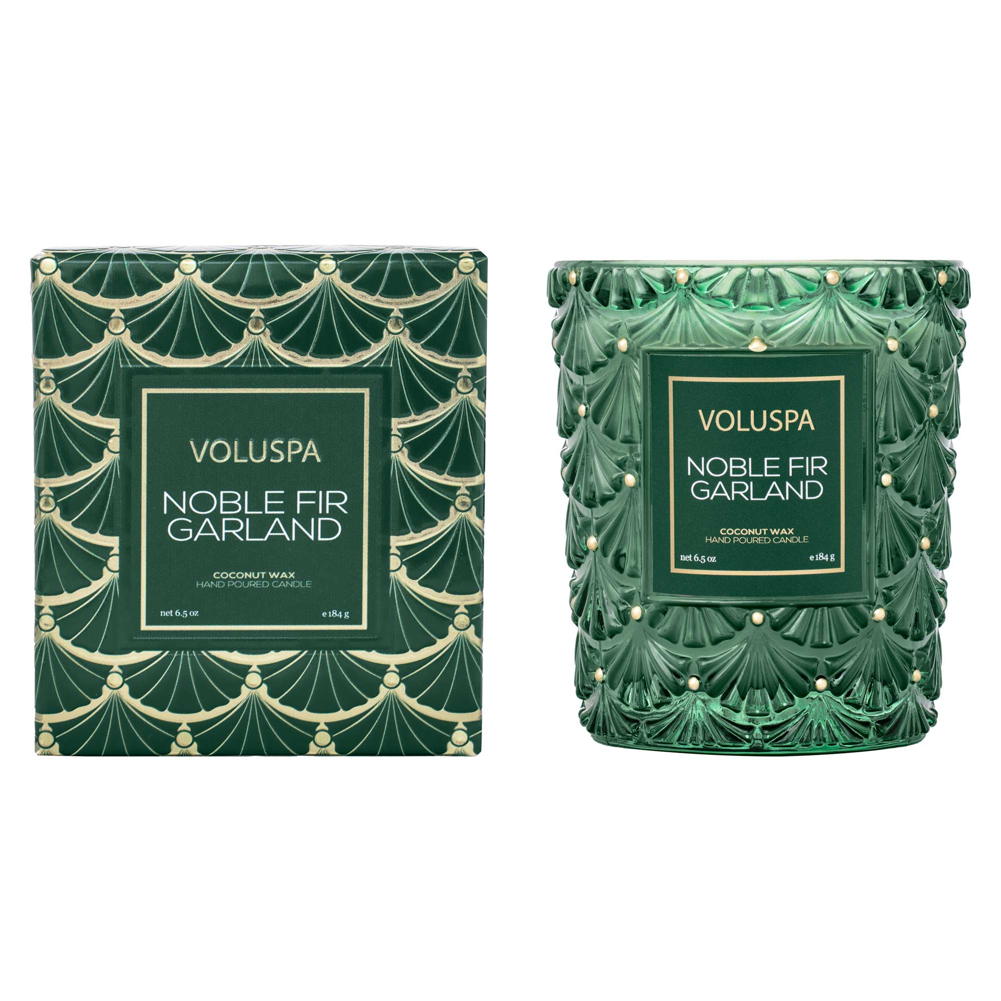 Classic Candle (Noble Fir Garland)