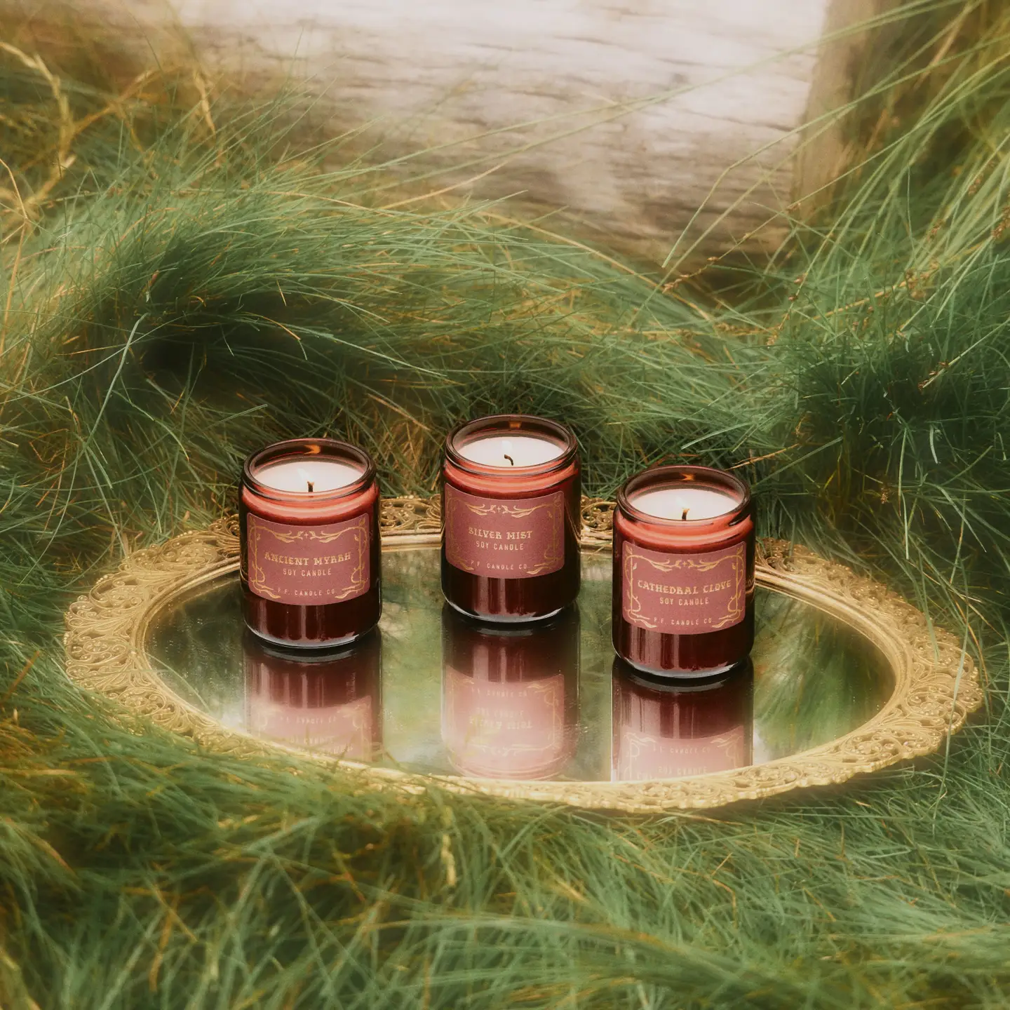 7.2oz Soy Candle (Silver Mist) - Image 4