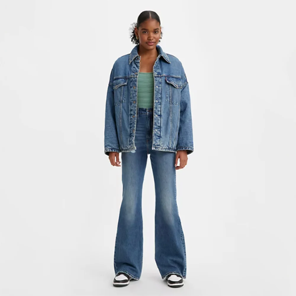 70's High Rise Flare Jeans (Take It Out) - Image 2