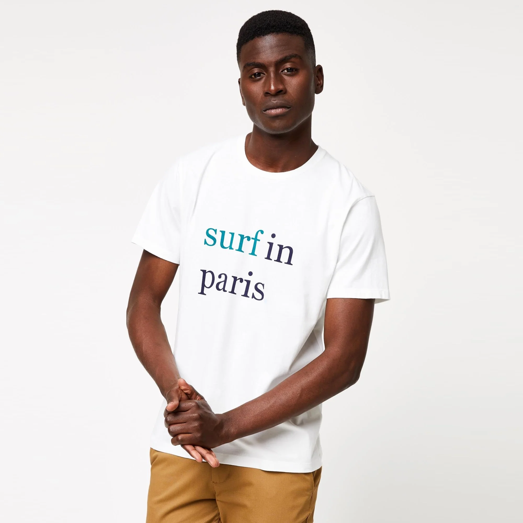 Surf In Paris Tee (Optic White) - Image 3