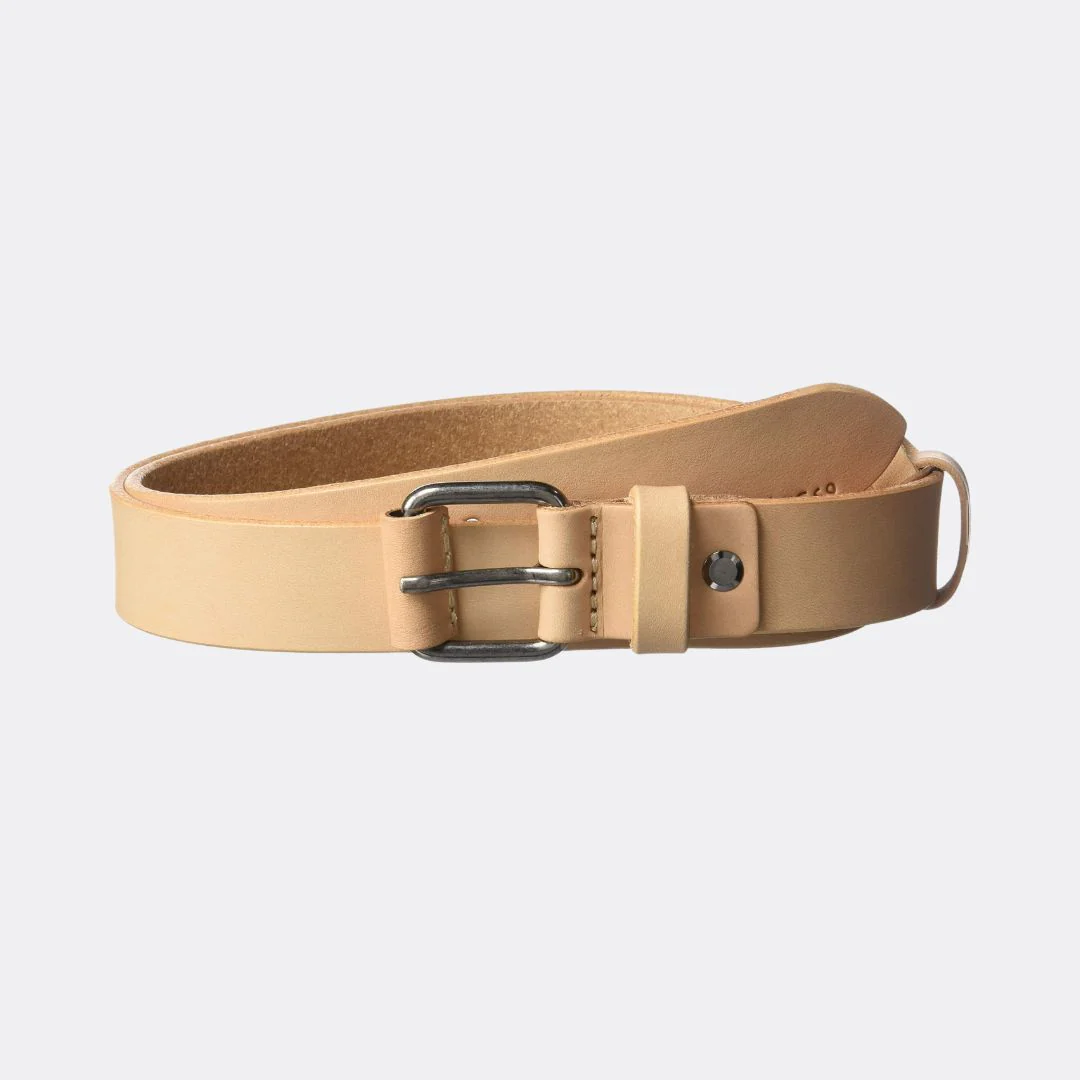 Dwayne Leather Belt (Natural) - Image 3