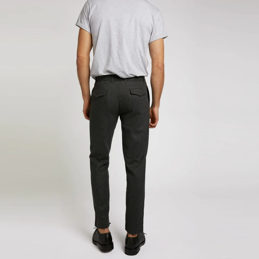 Wooly Chino (Dark Grey) - Image 2