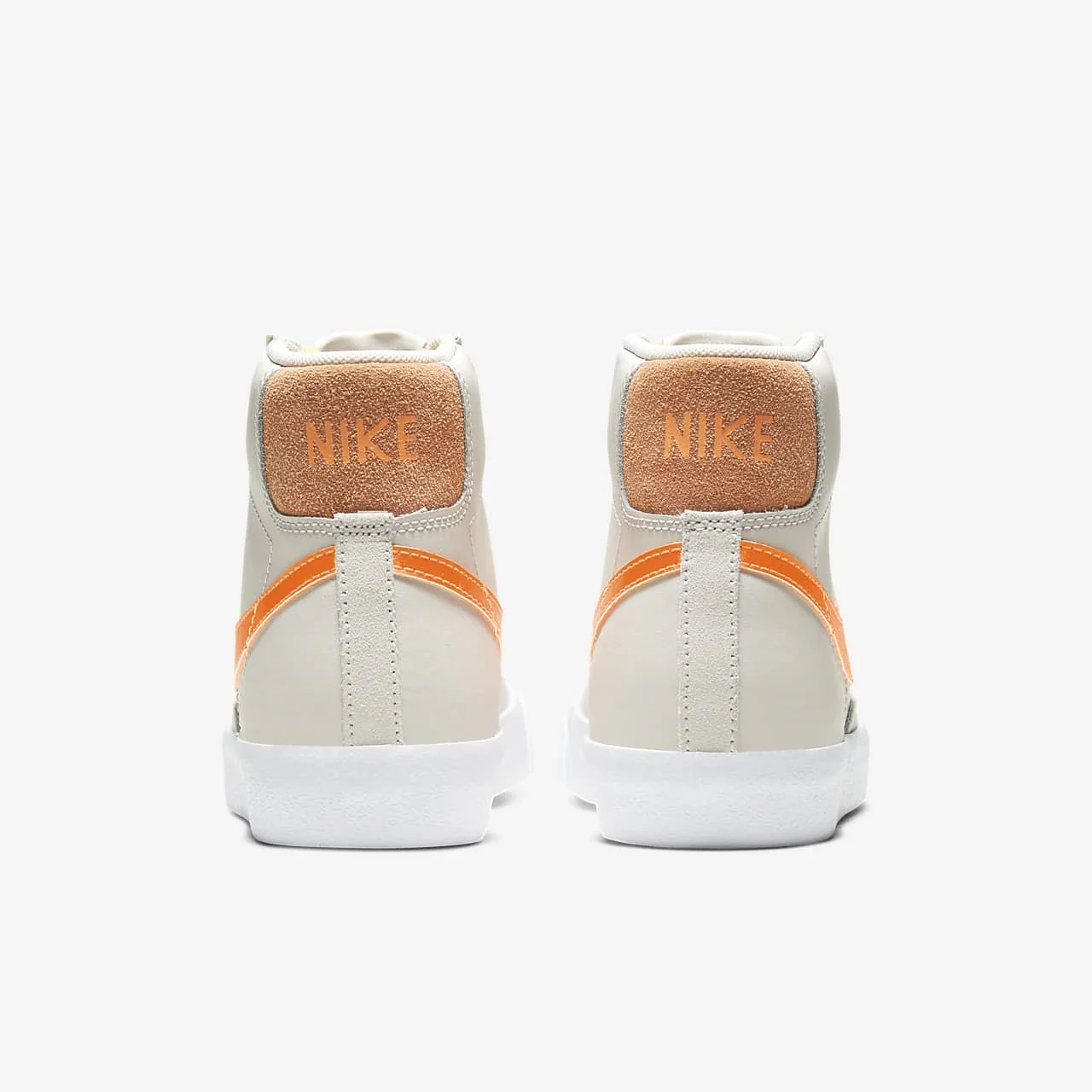 Blazer Mid ’77 Vintage (Light Bone + Total Orange) - Image 2
