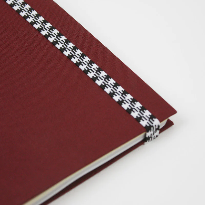 A5 Canvas Notebook (Bordeaux) - Image 10