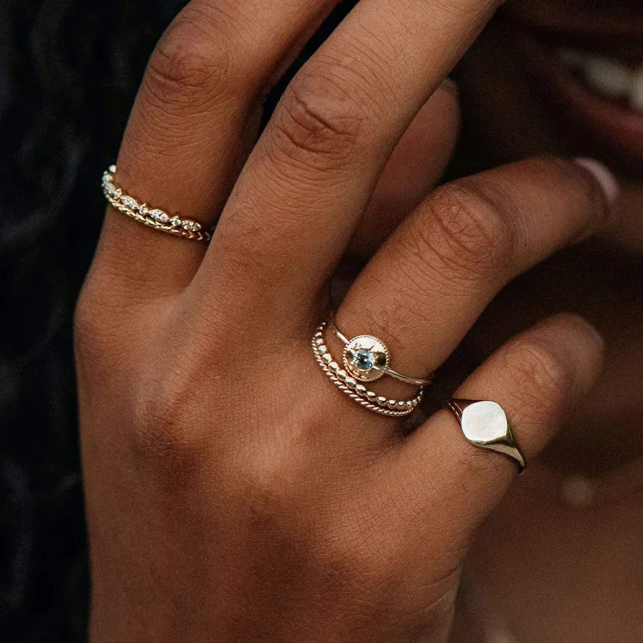 Abacus Ring (10K Gold) - Image 2