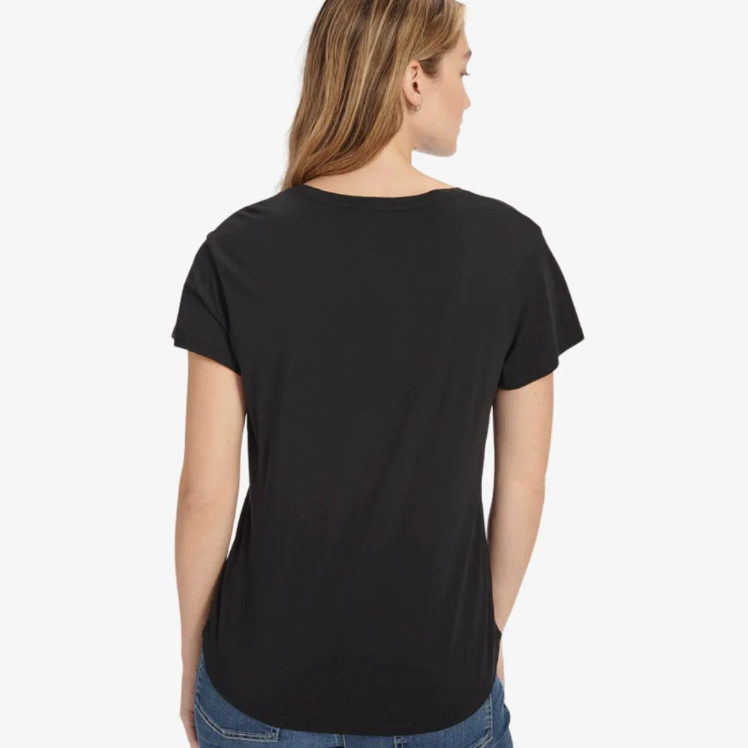 Abbie Crew Tee (Black) - Image 2