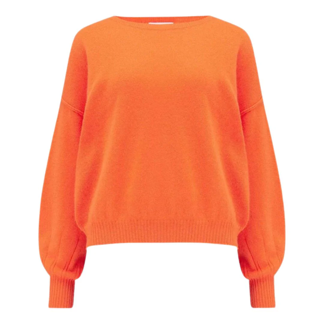 Abby Balloon Sweater (Papaya) - Image 4