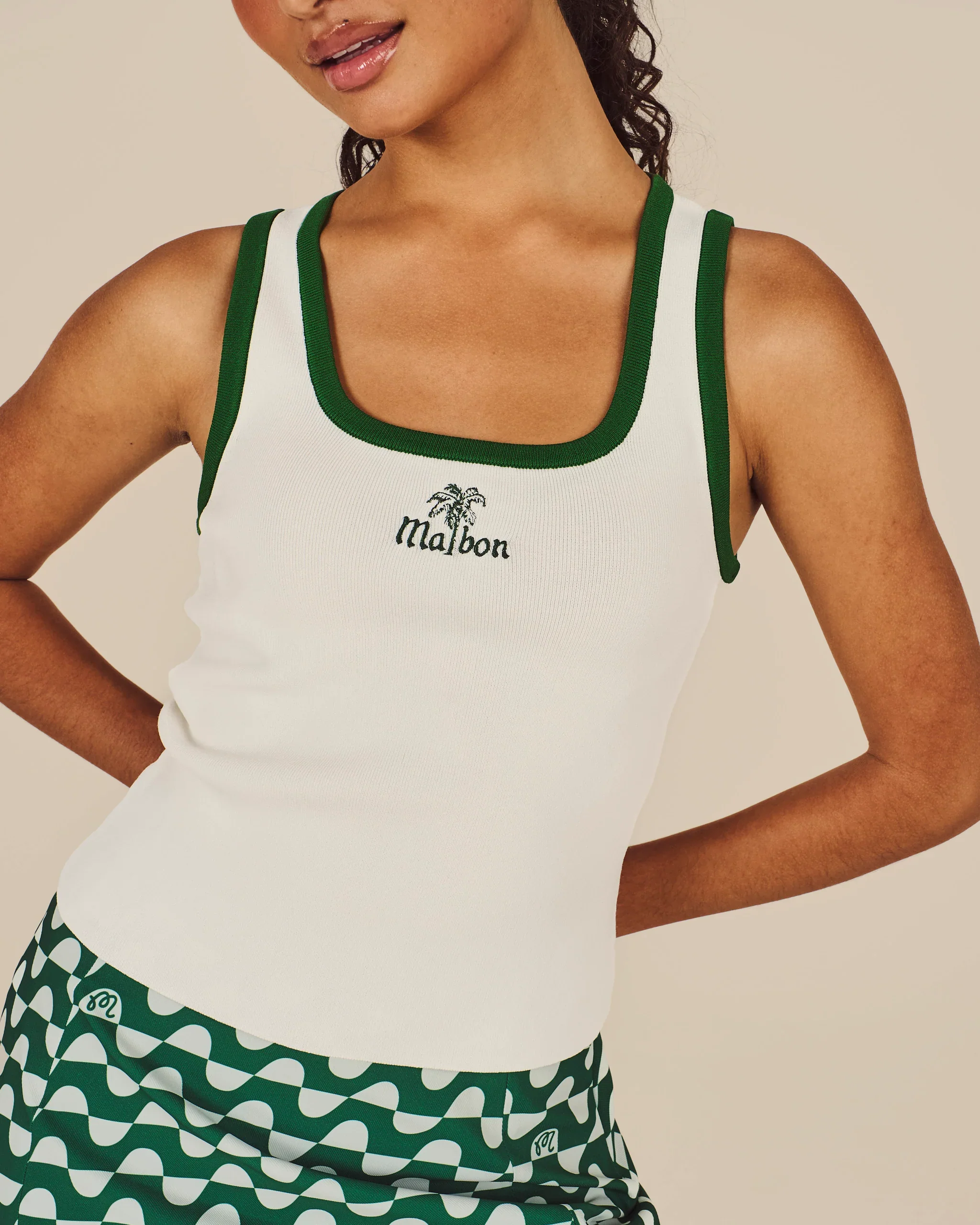 Abella Tank (Whisper White)