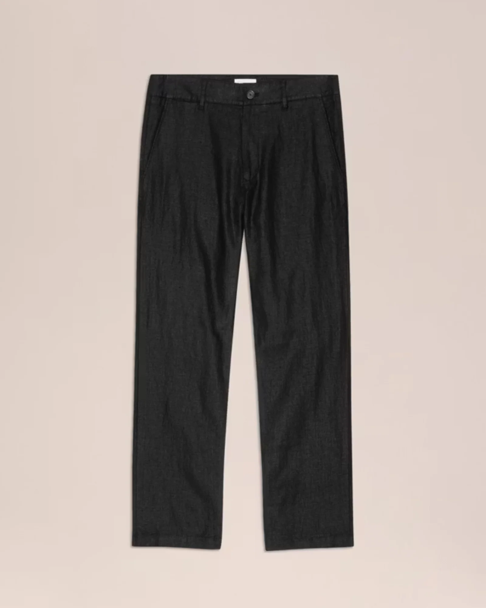 Aden 1454 Straight Leg Linen Regular Fit Trouser - Image 4