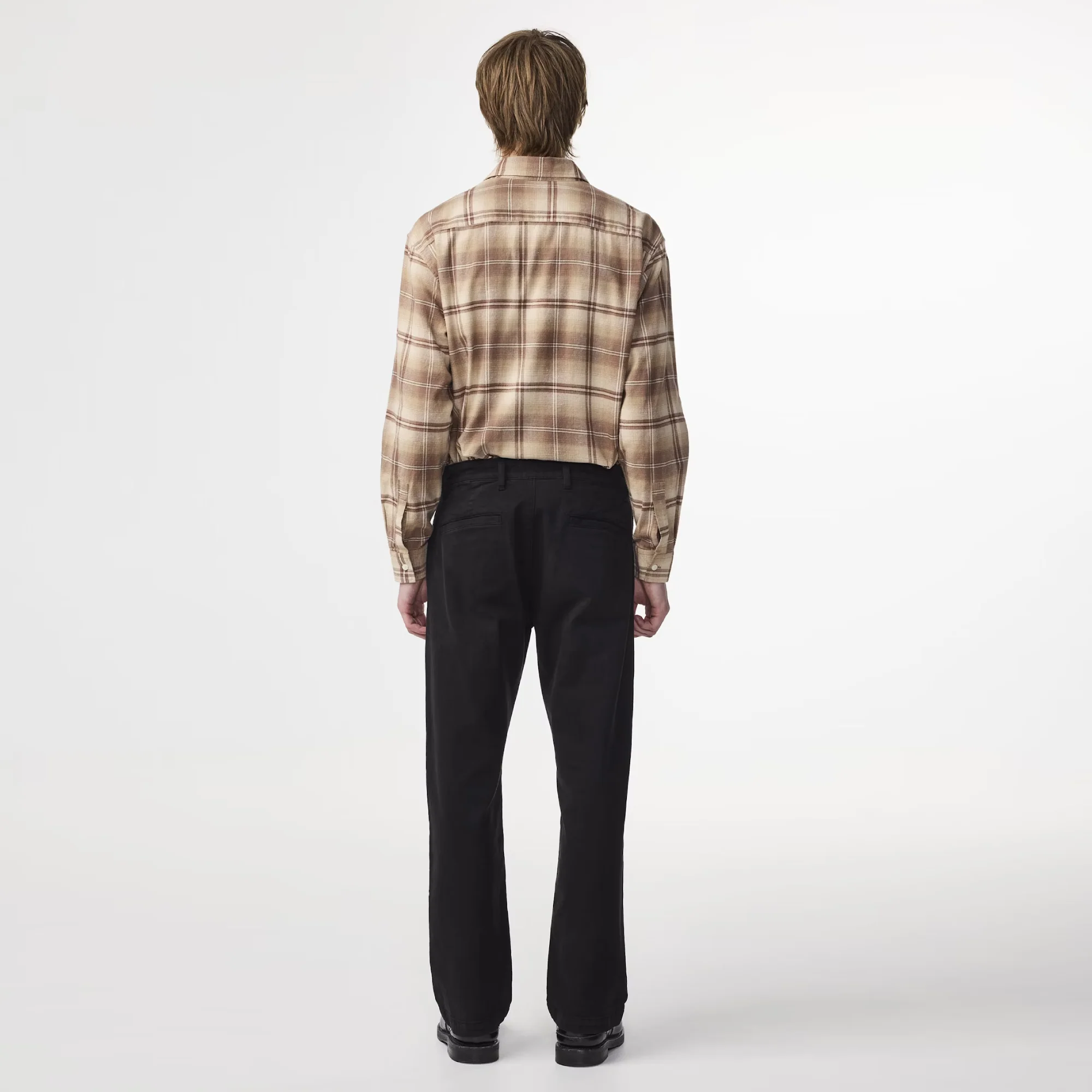 Aden 1923 Straight Leg Regular Fit Chino (Black) - Image 6