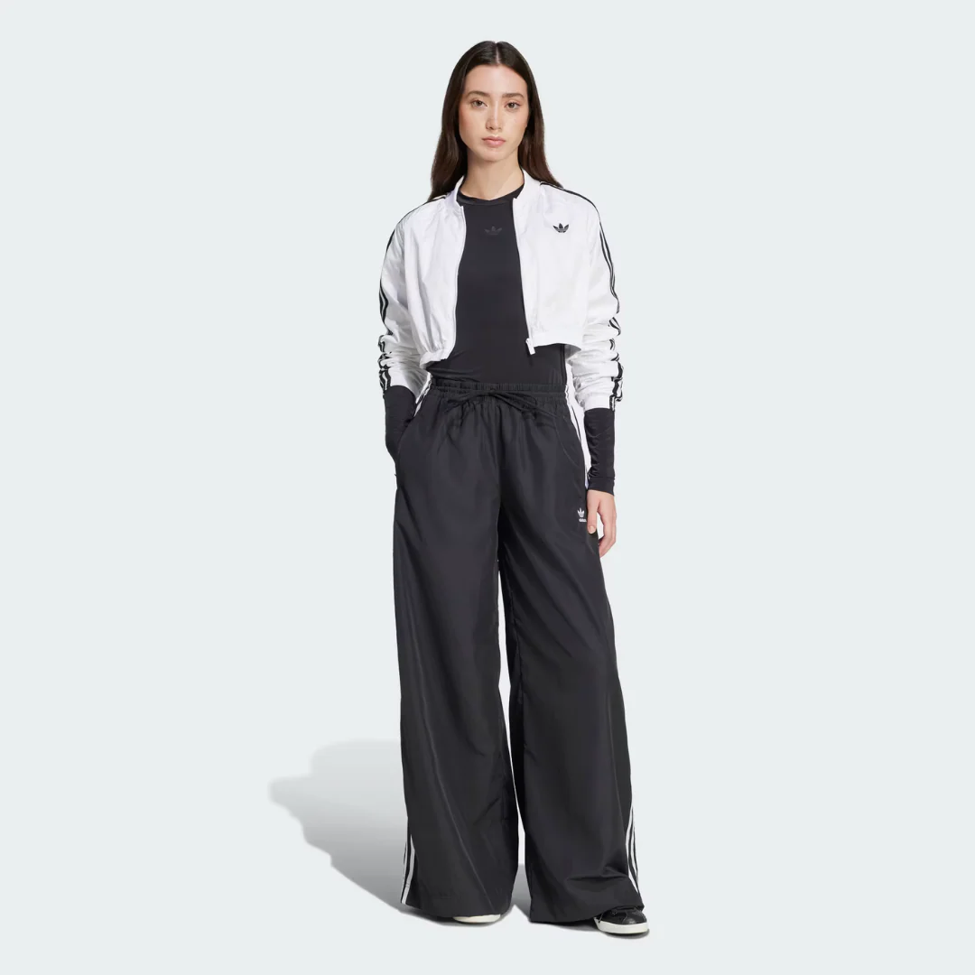 Adilenium Season 3 Oversized Track Pants (Black)