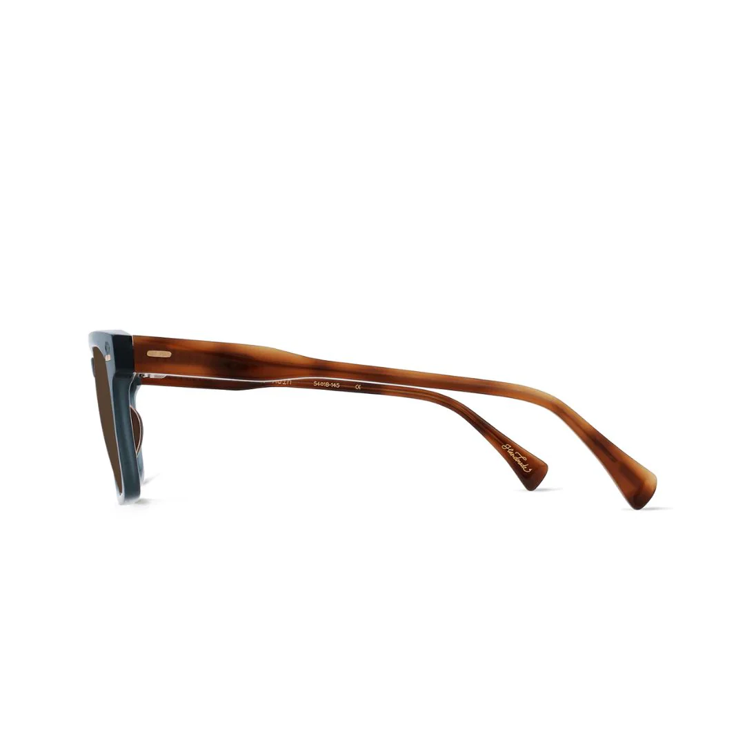 Adin Polarized Sunglasses (Cirus + Vibrant Brown) - Image 3