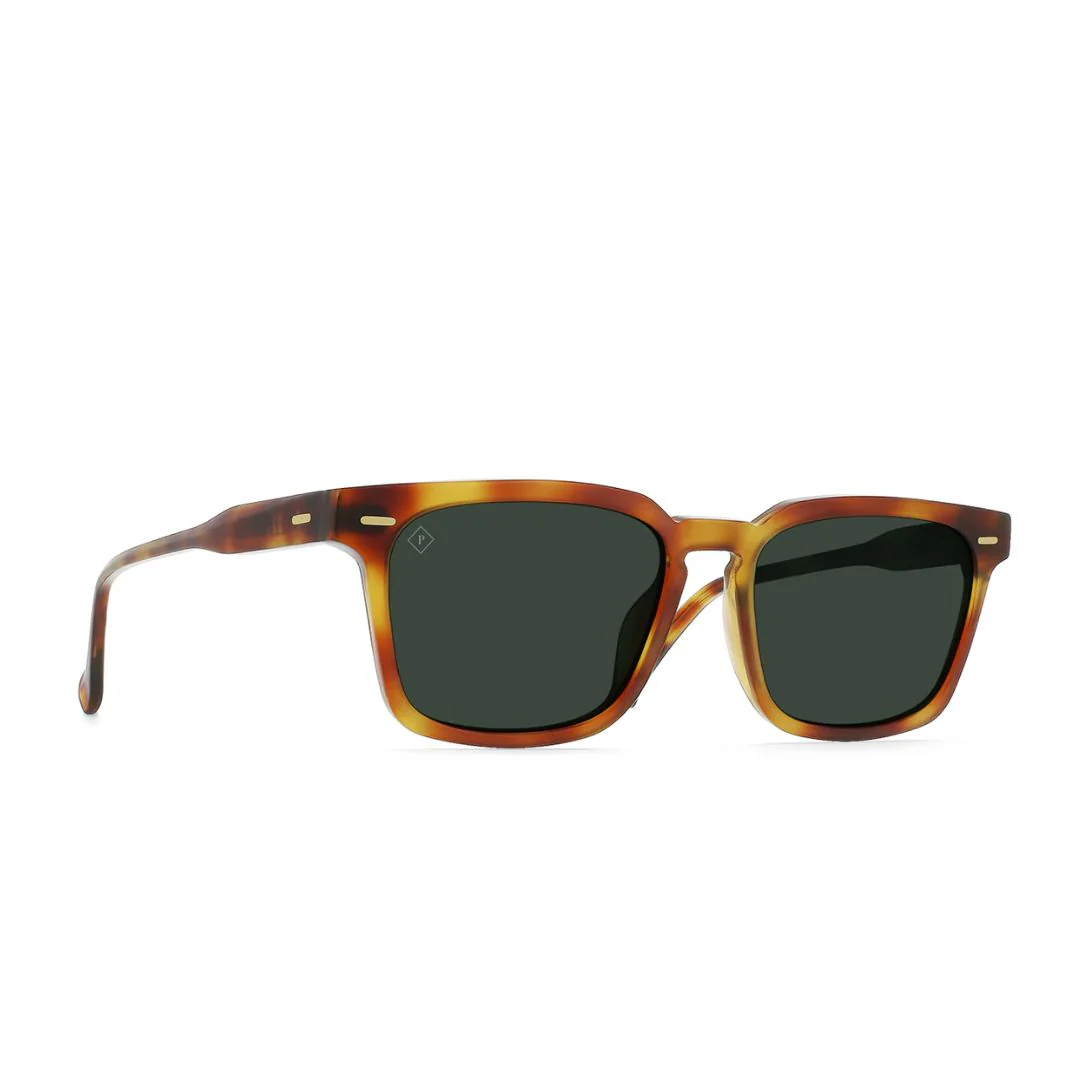 Adin Sunglasses (Split Moab Tortoise + Green Polarized) - Image 2
