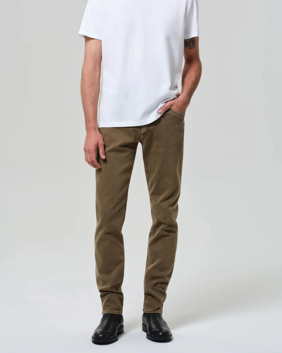 Adler Slim Perform Colored Denim (Reservoir) - Image 2