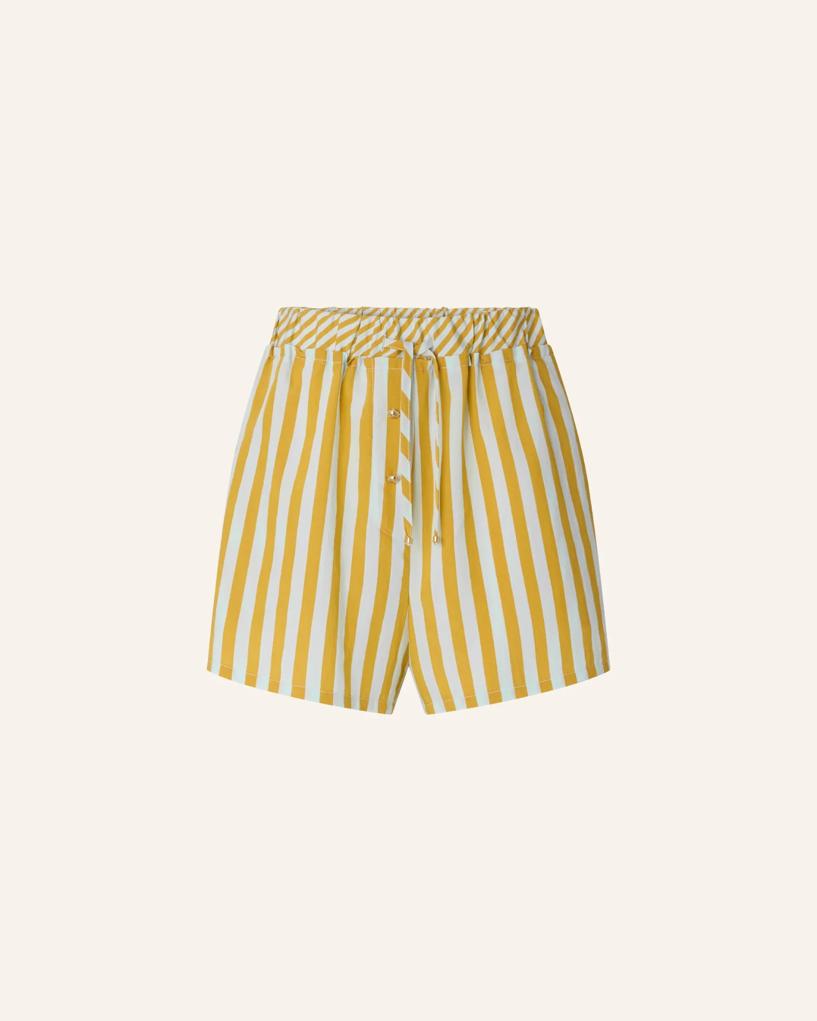 Agde Short with Elastic Waist (Lagune) - Image 4
