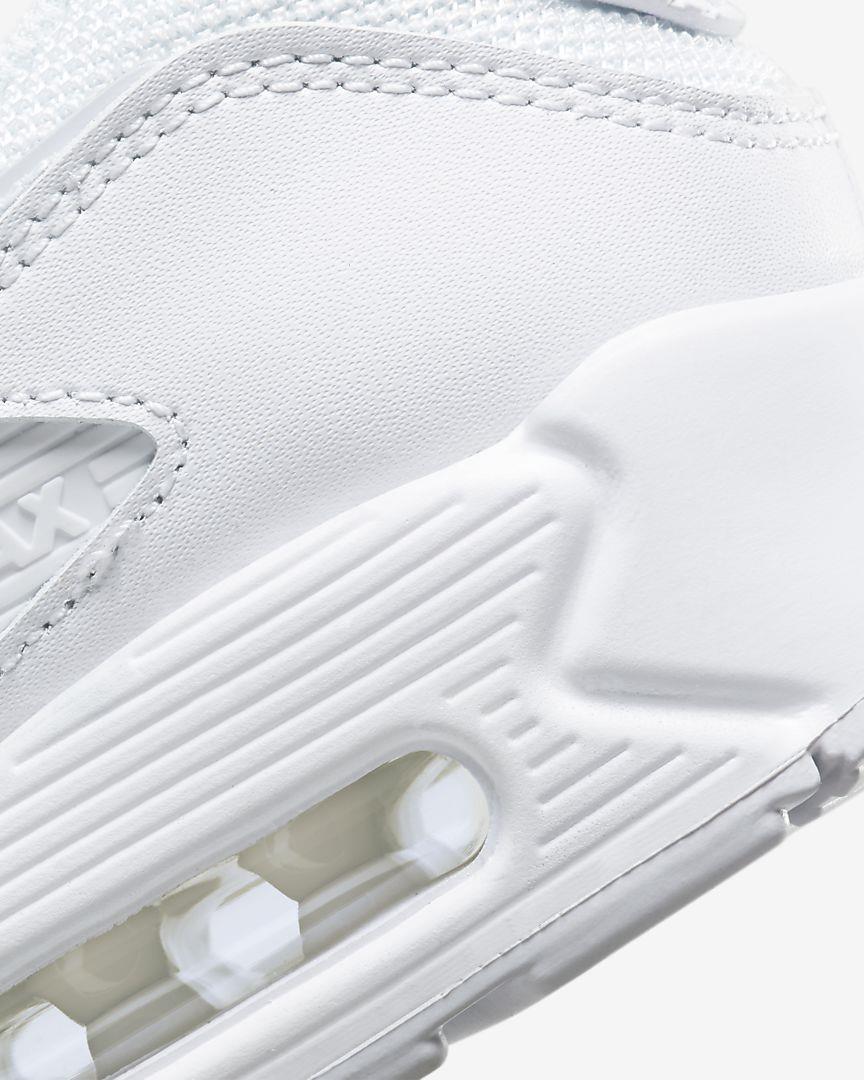 Air Max 90 (White + White) - Image 8