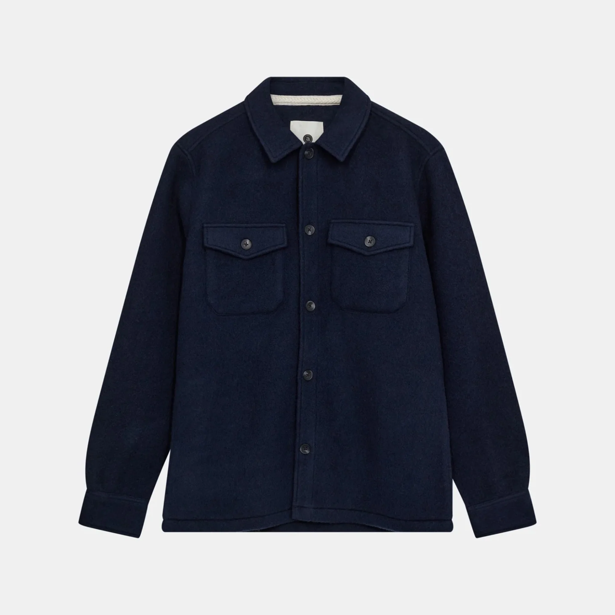 Akoscar Boiled Wool Overshirt - Image 11