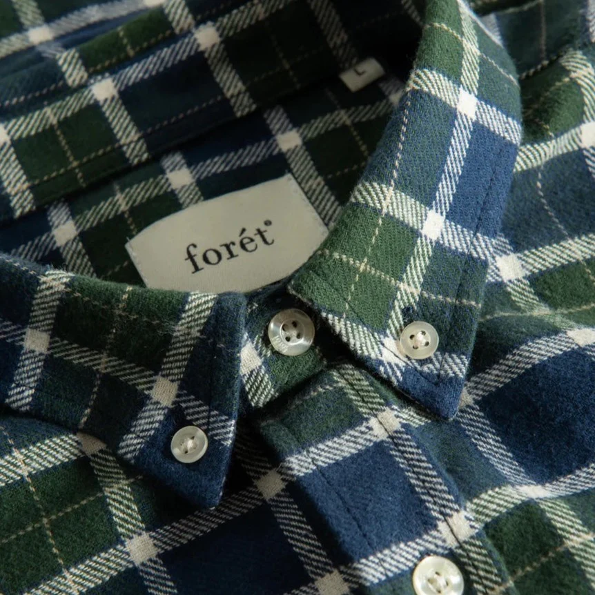 Alaska Shirt (Navy Check) - Image 2