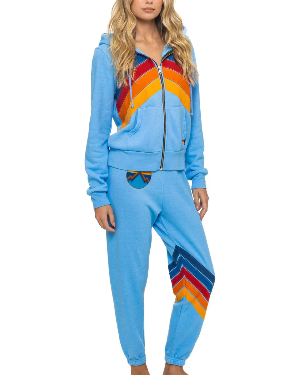 All Seasons Circle Chevron Sweatpants (Sky) - Image 2