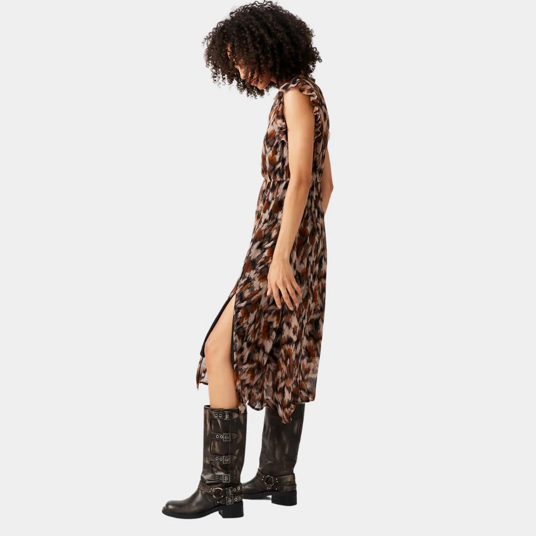 Allegra Dress (Oak Buff) - Image 2