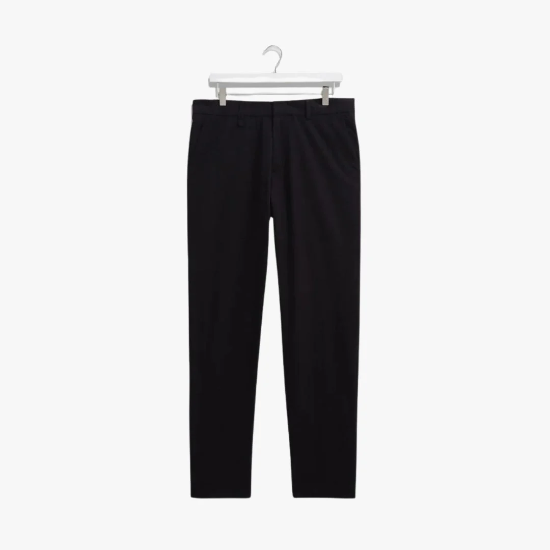 Alp Seersucker Trousers (Black) - Image 2