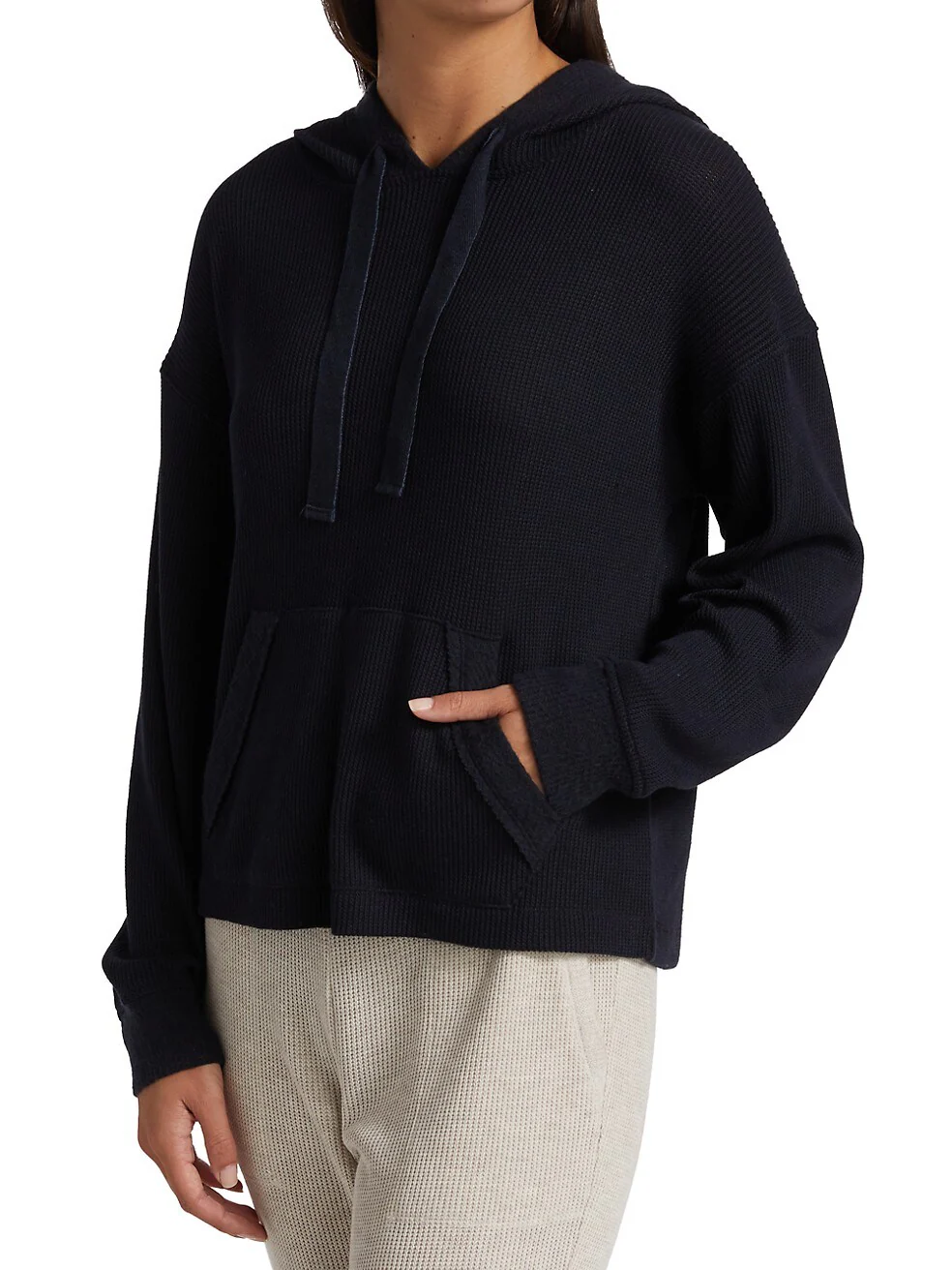 Alpine Rib Hoodie (Navy) - Image 3