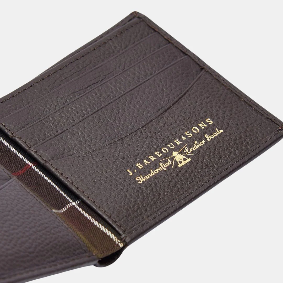 Amble Leather Billfold Wallet (Dark Brown) - Image 2