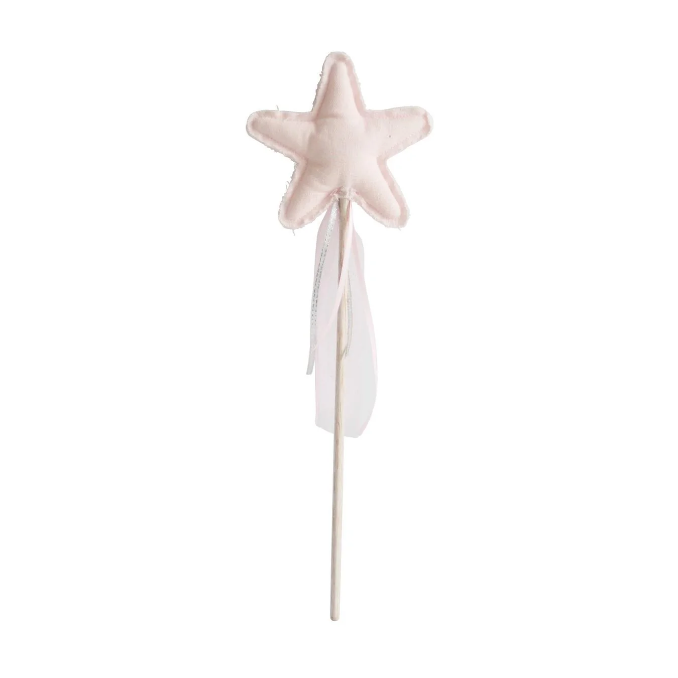 Amelie Pink Linen Star Wand