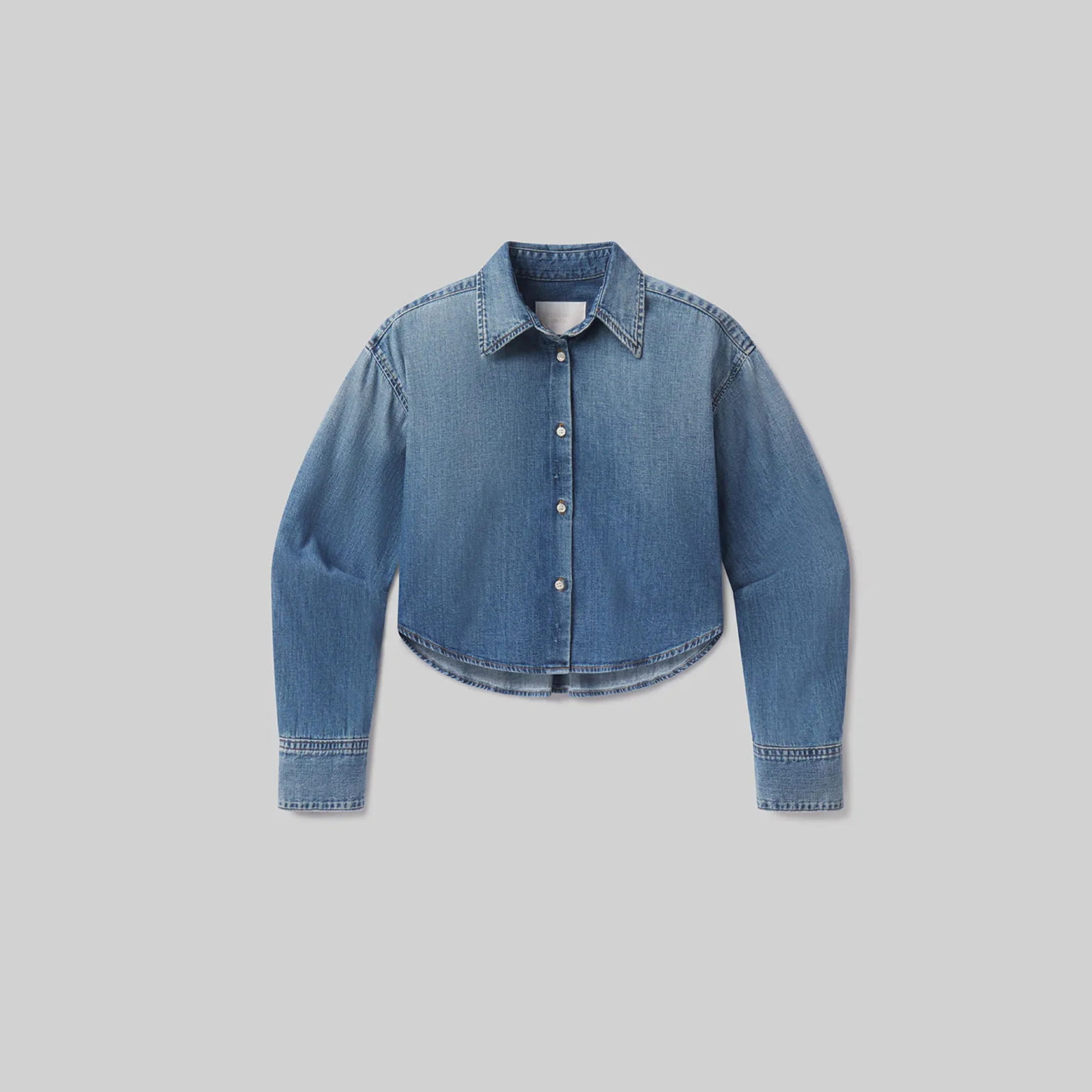Ana Cropped Shirt (Somerset) - Image 6