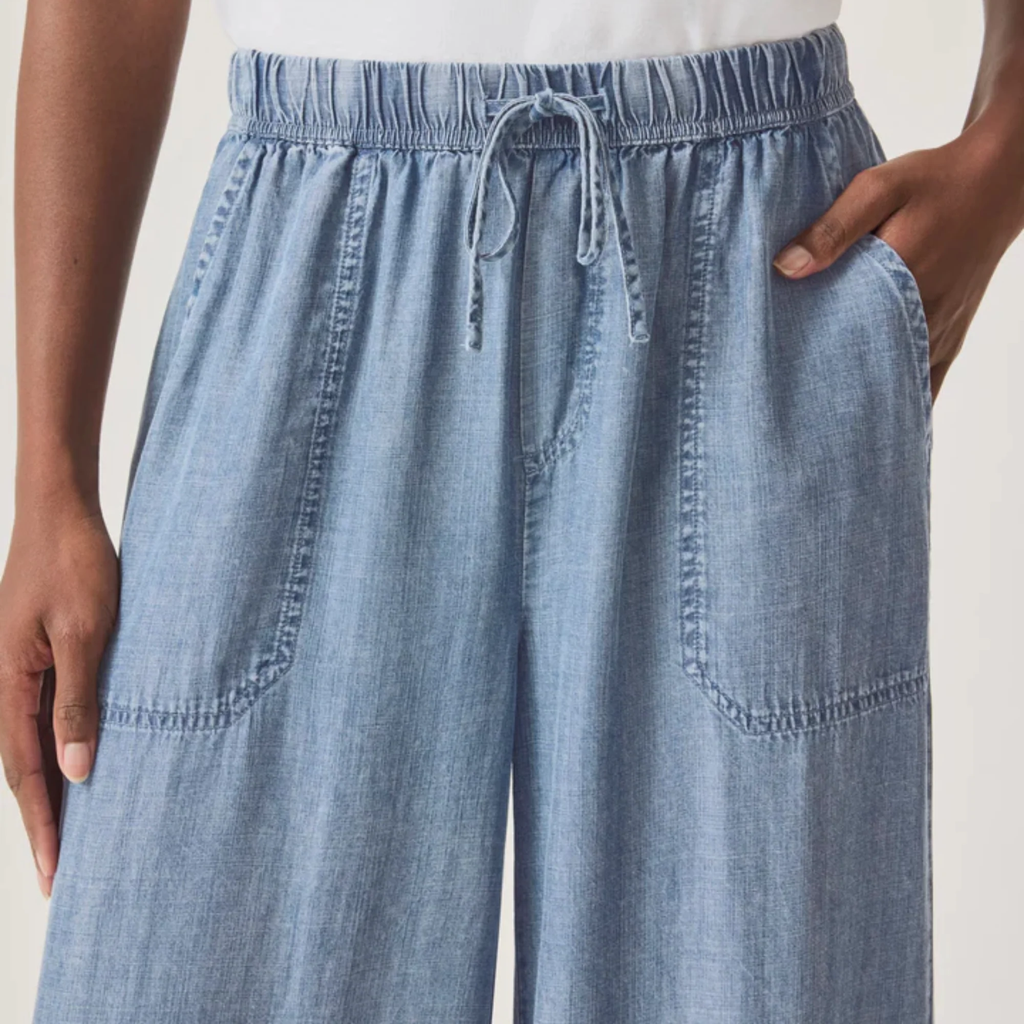 Angie Palazzo Pant (Indigo) - Image 5