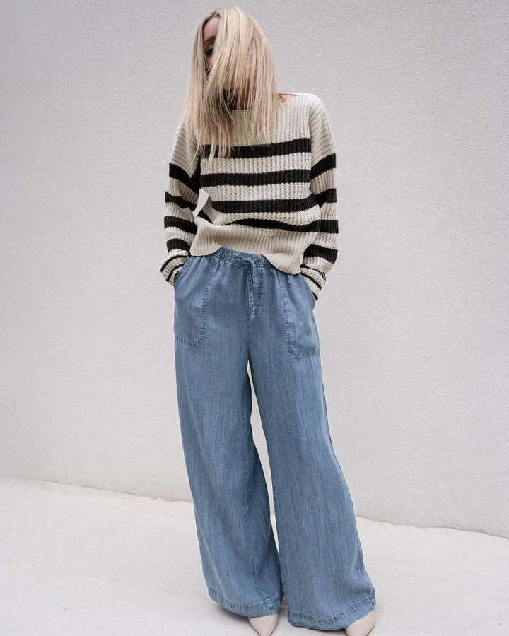Angie Palazzo Pant (Indigo) - Image 7