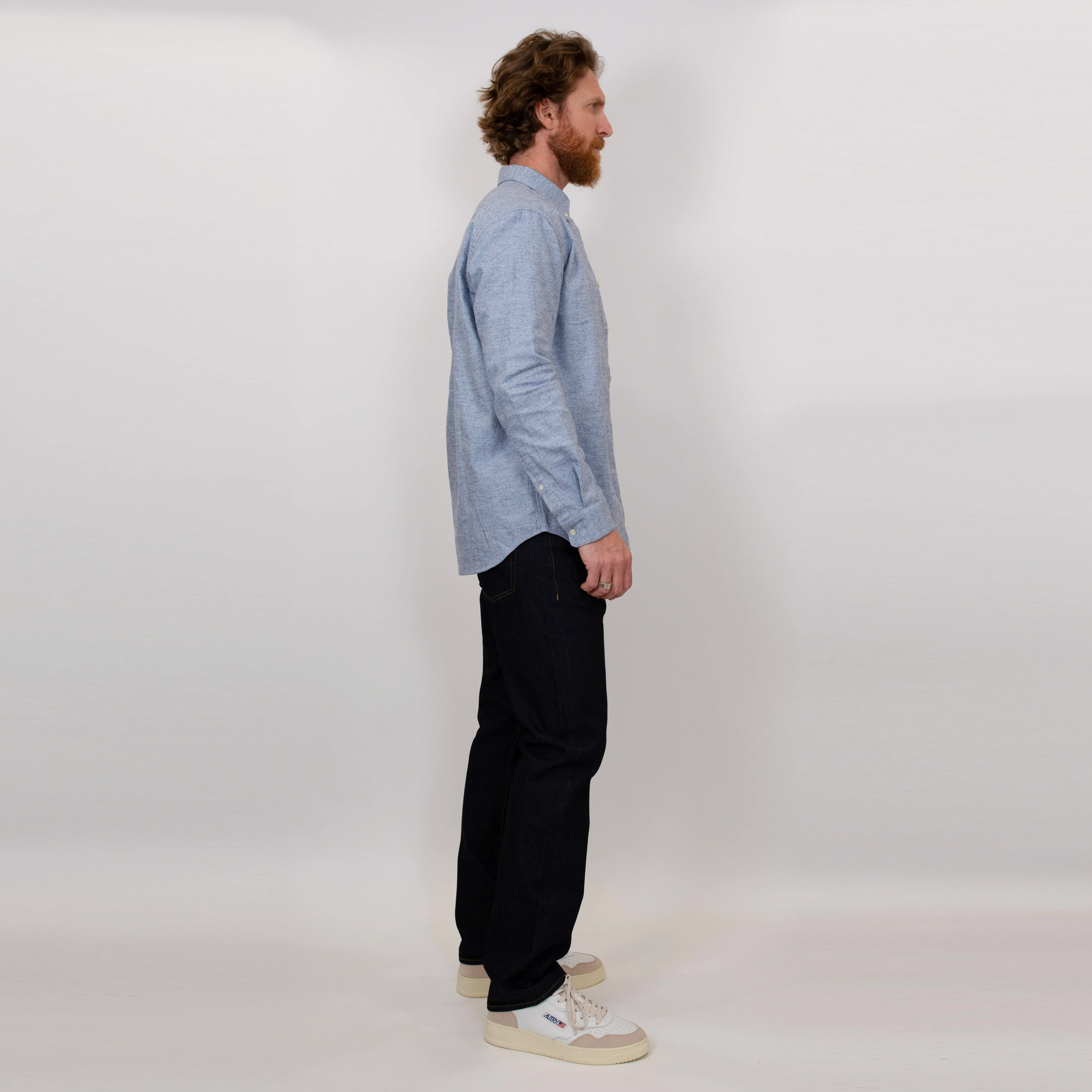 Antonio Solid Flannel Shirt - Image 3