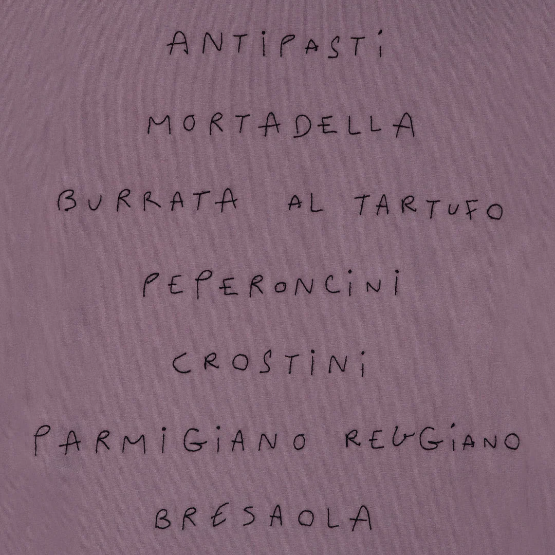 "Aperitivo" Bainville T-Shirt (Violet Washed) - Image 3
