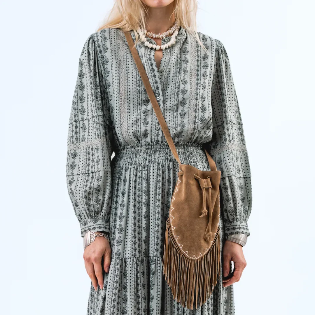ApricotLL Cross Body Bag (Camel) - Image 2