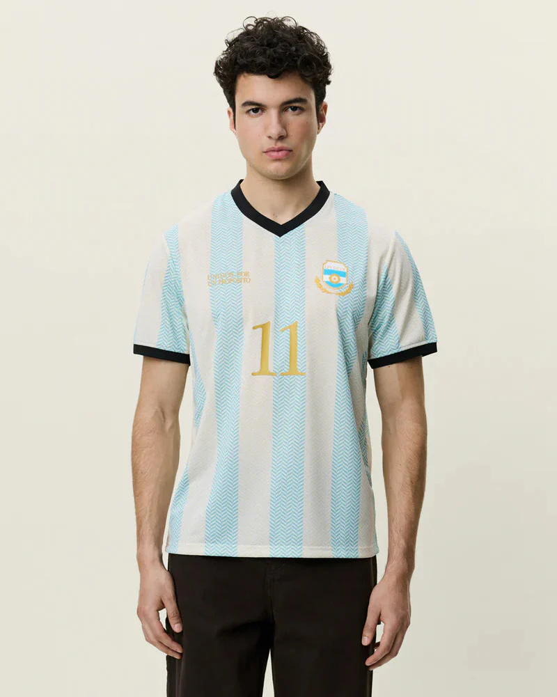 Argentina Football Jersey (Bachelor Button Blue)